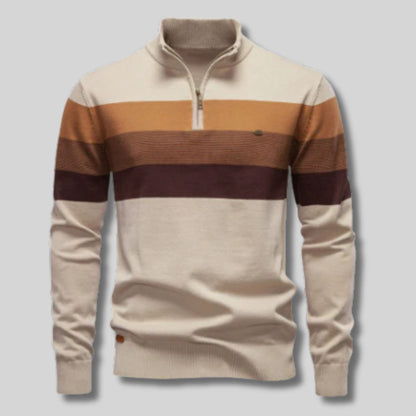 LORVEN STREIFEN PULLOVER
