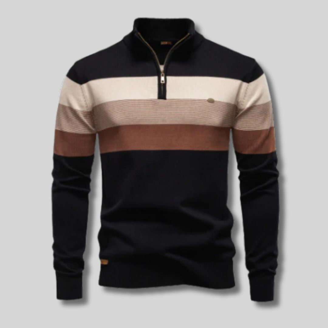 LORVEN STREIFEN PULLOVER