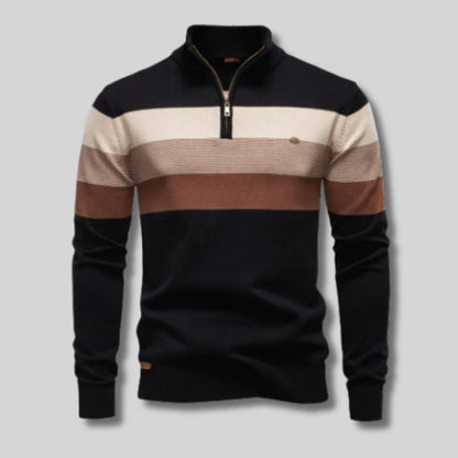 LORVEN STREIFEN PULLOVER