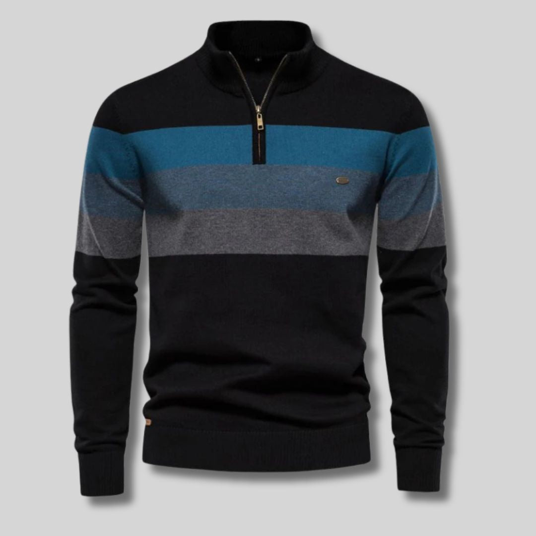 LORVEN STREIFEN PULLOVER