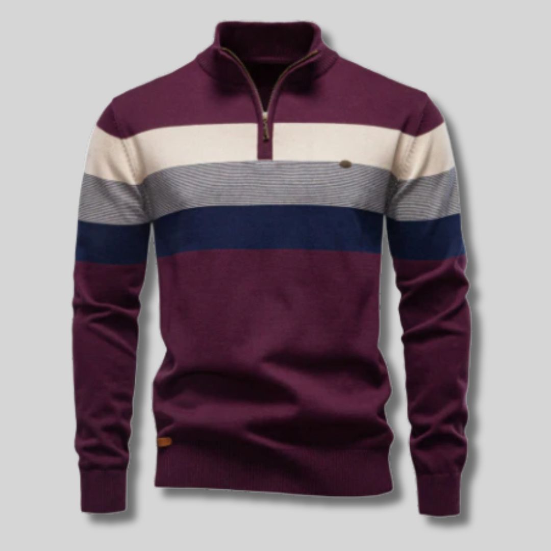 LORVEN STREIFEN PULLOVER