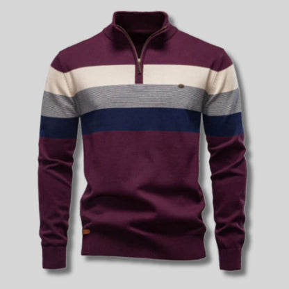 LORVEN STREIFEN PULLOVER