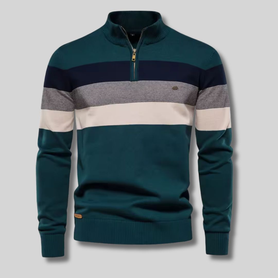 LORVEN STREIFEN PULLOVER