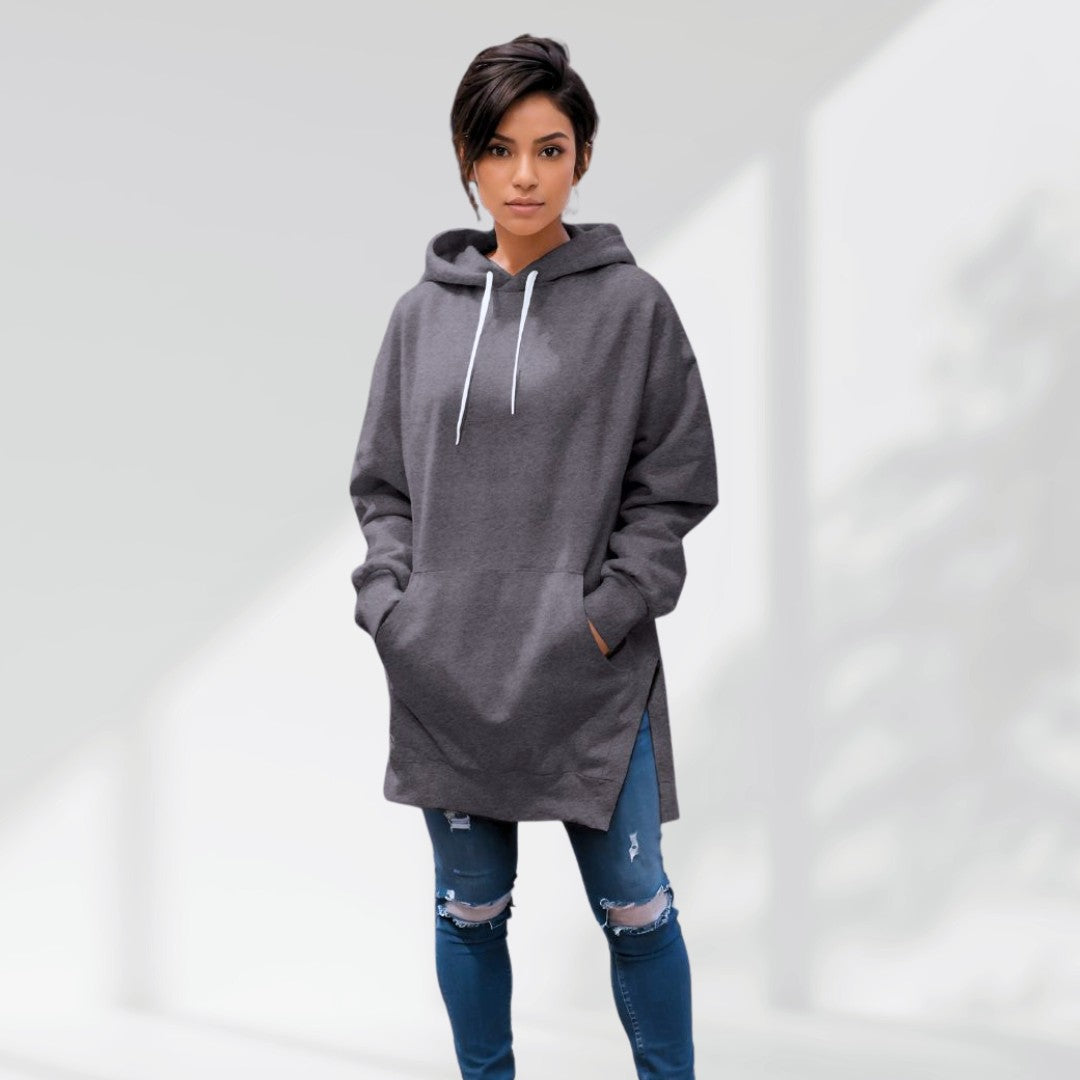 Oversize-Hoodie-Kleid