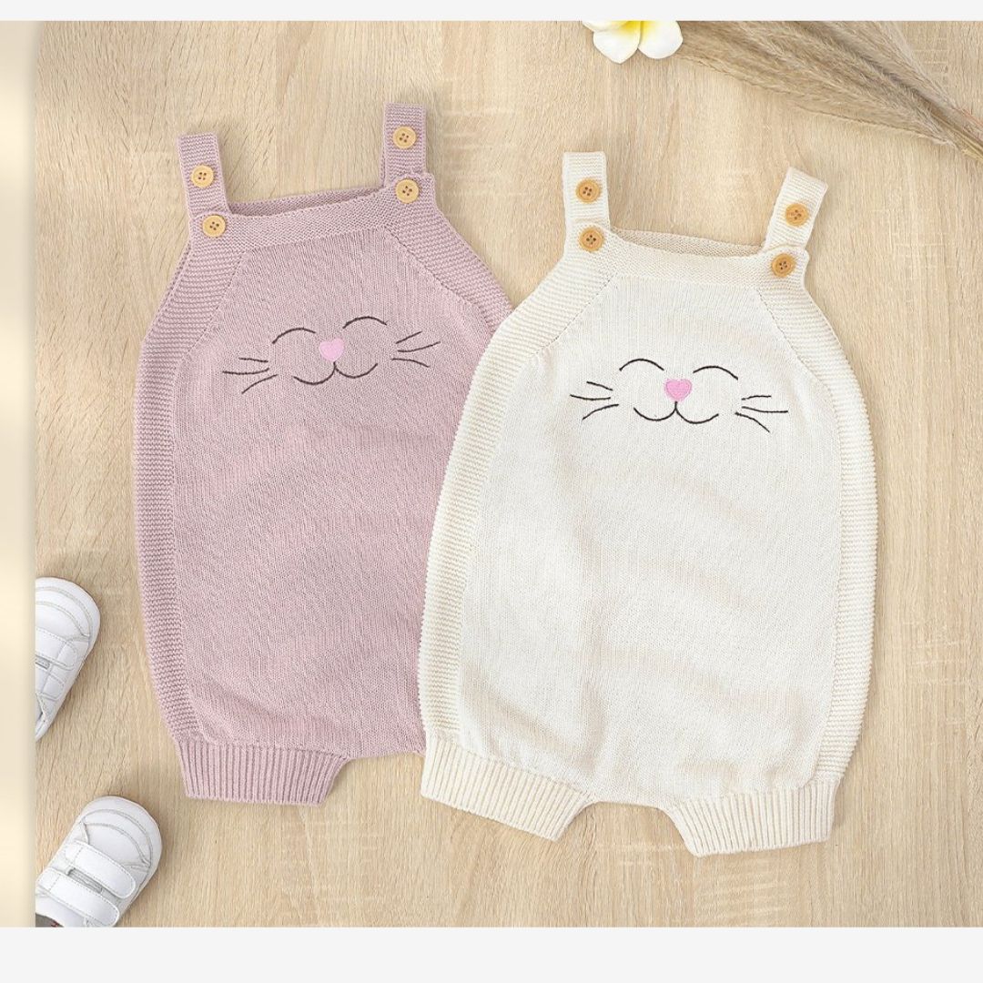 Baby Strampler aus weicher Baumwolle