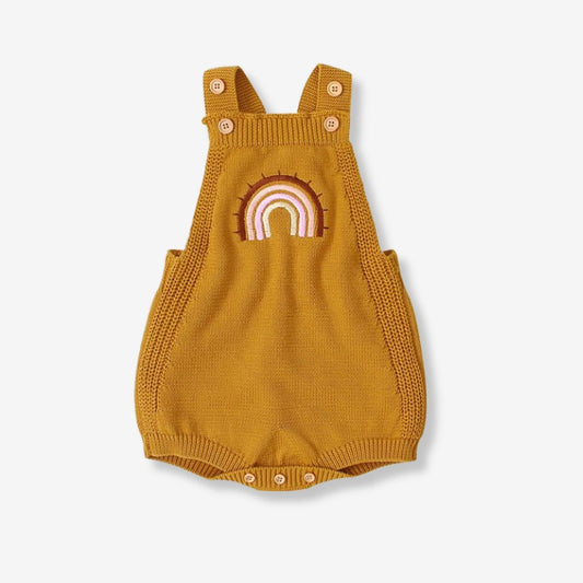 Baby Baumwoll-Strickromper
