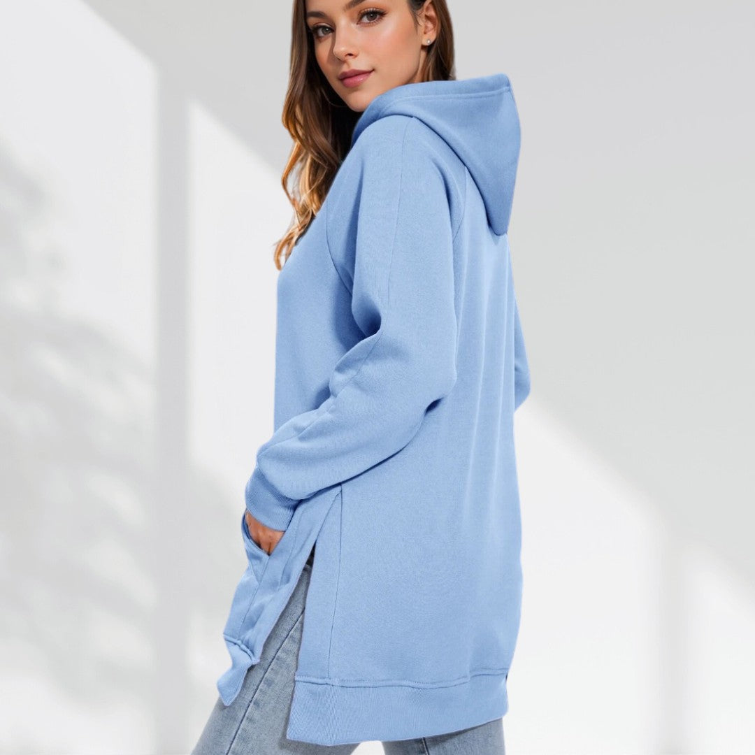 Oversize-Hoodie-Kleid