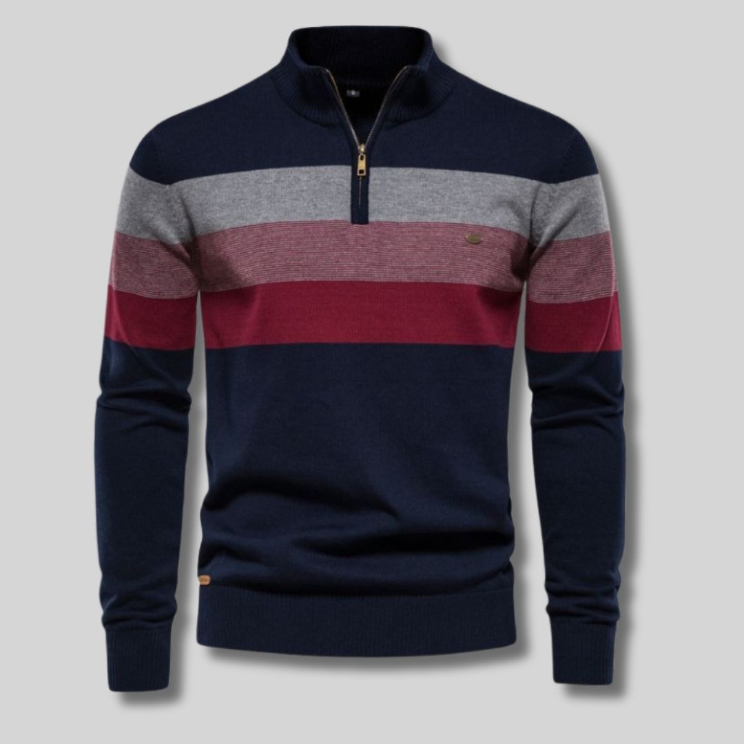LORVEN STREIFEN PULLOVER
