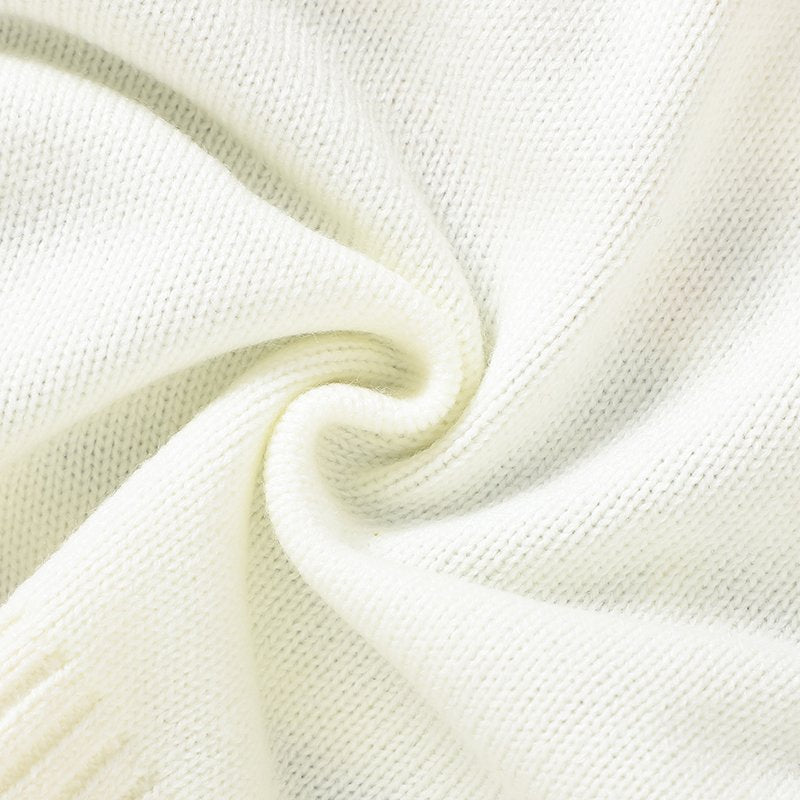 Baby Weihnachts-Strickpullover mit Santa