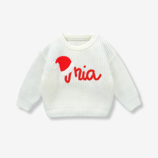 Süßer Weihnachtspullover für Babys