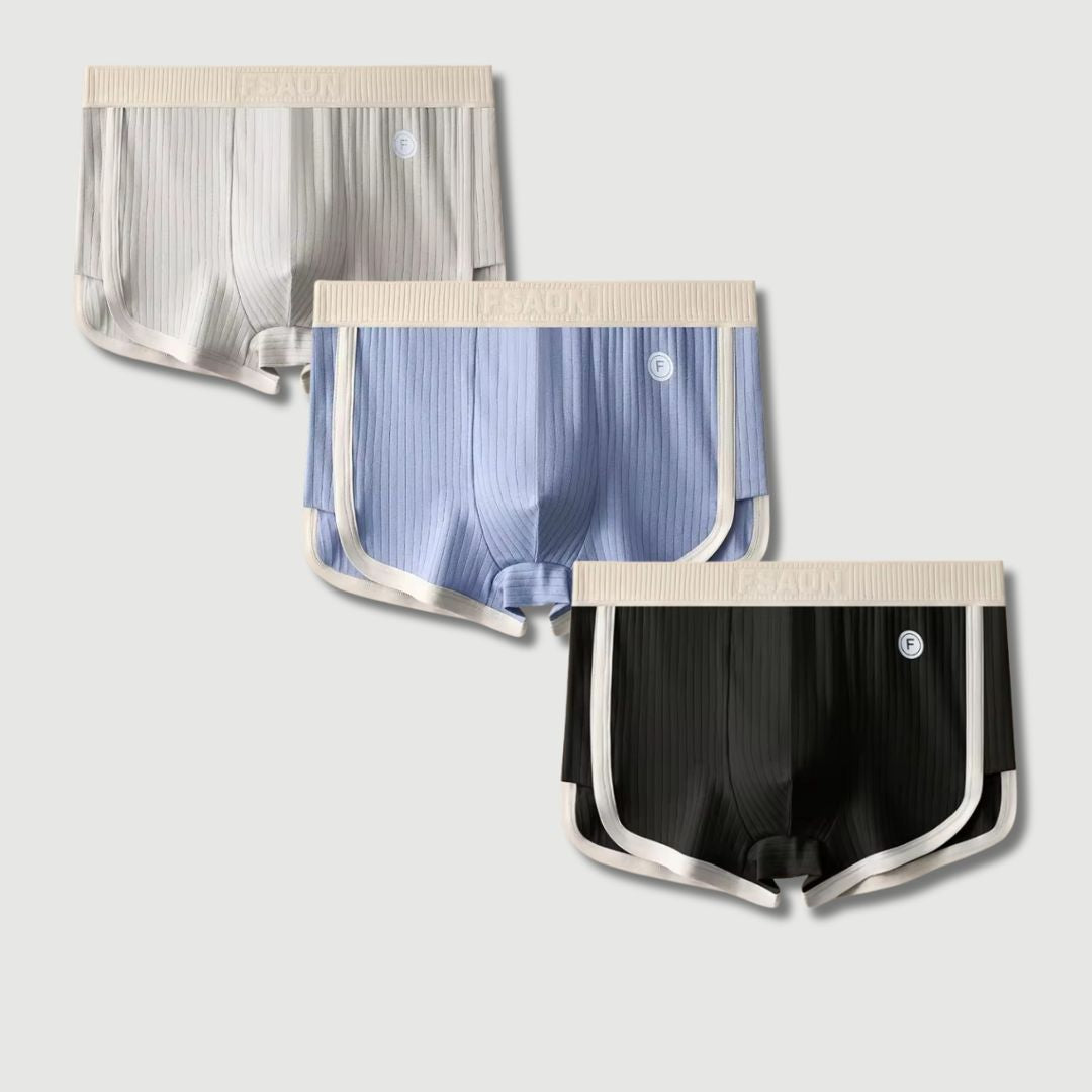 Edelkern Baumwoll-Boxershorts-Set