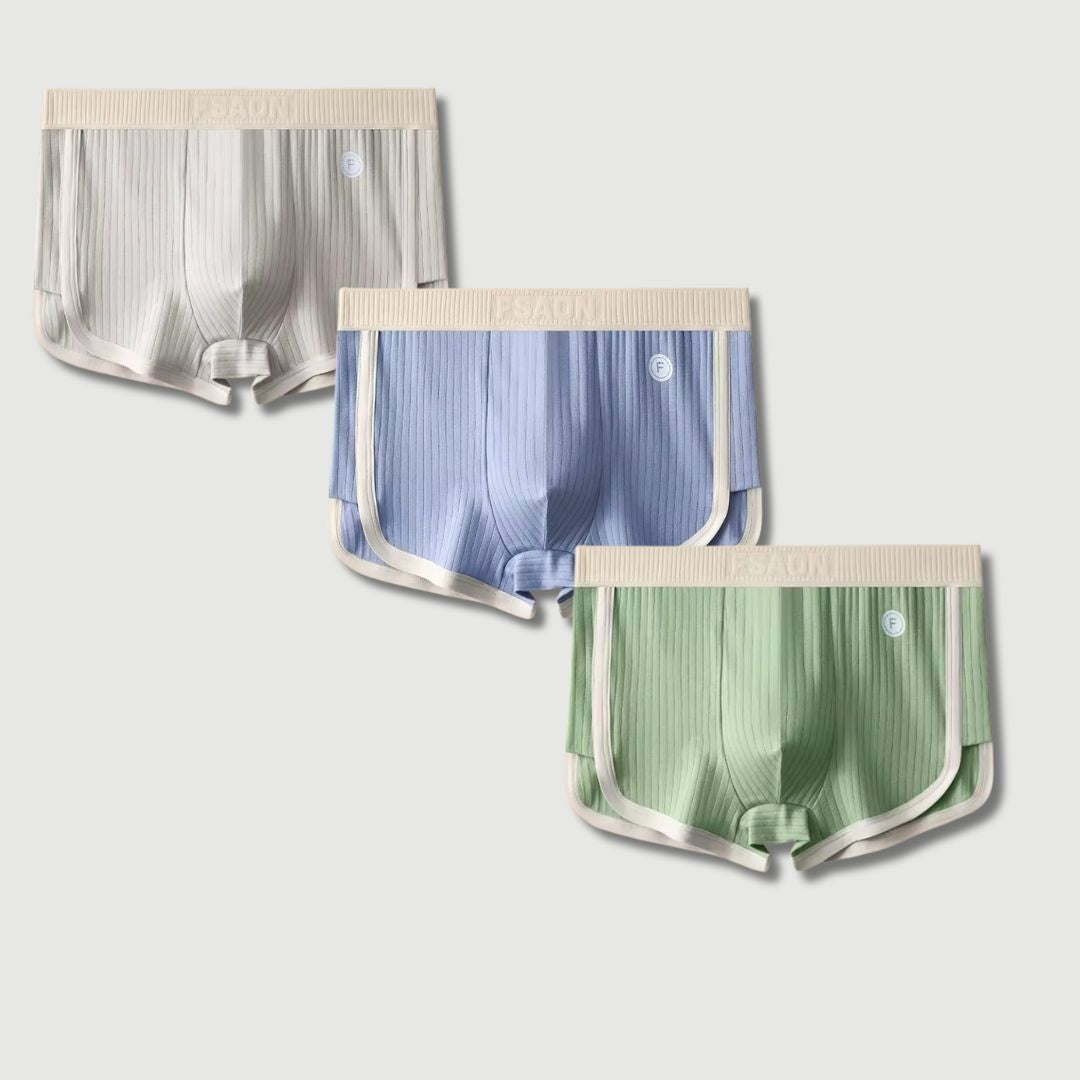 Edelkern Baumwoll-Boxershorts-Set
