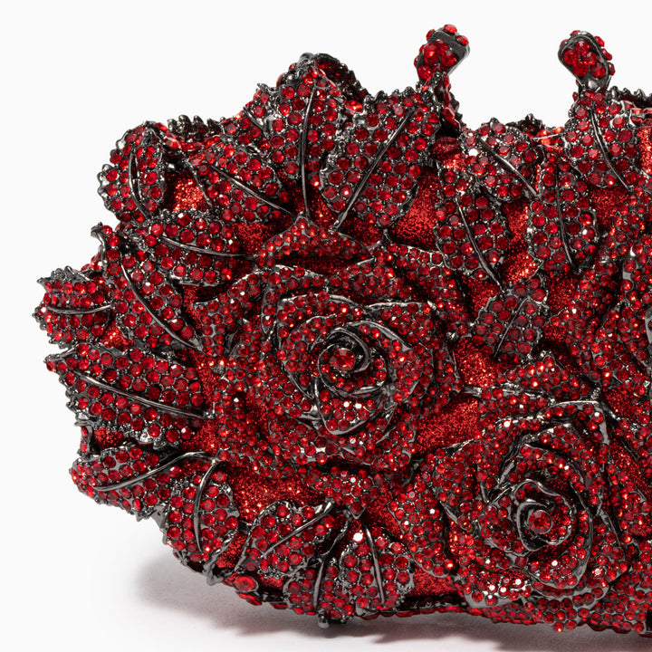 Rose Clutch Bag - Gold