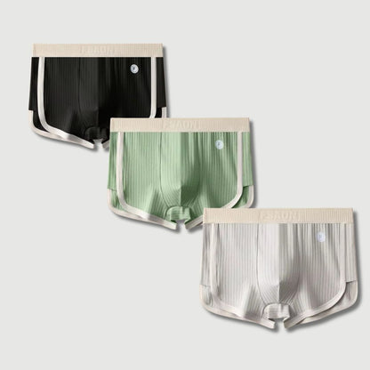 Edelkern Baumwoll-Boxershorts-Set