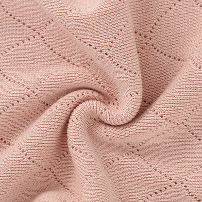 Baby-Mädchen Baumwoll-Strickpullover