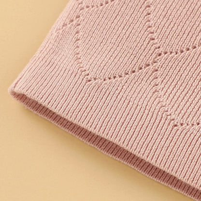 Baby-Mädchen Baumwoll-Strickpullover