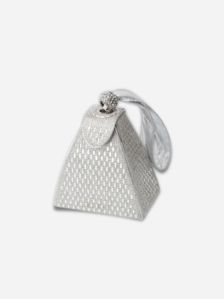 Prisma Handbag - Silver