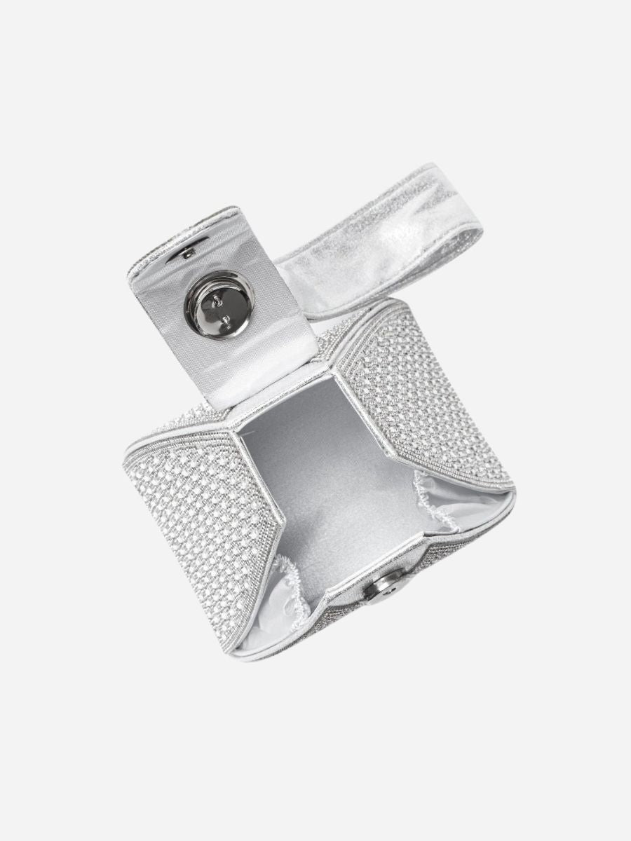 Prisma Handbag - Silver