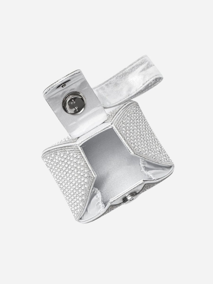 Prisma Handbag - Silver