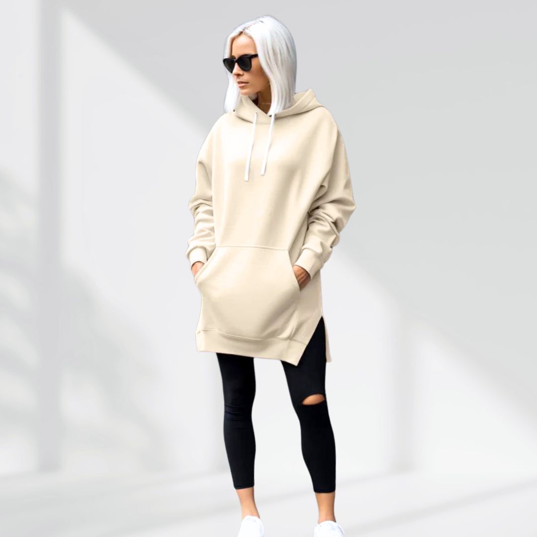 Oversize-Hoodie-Kleid