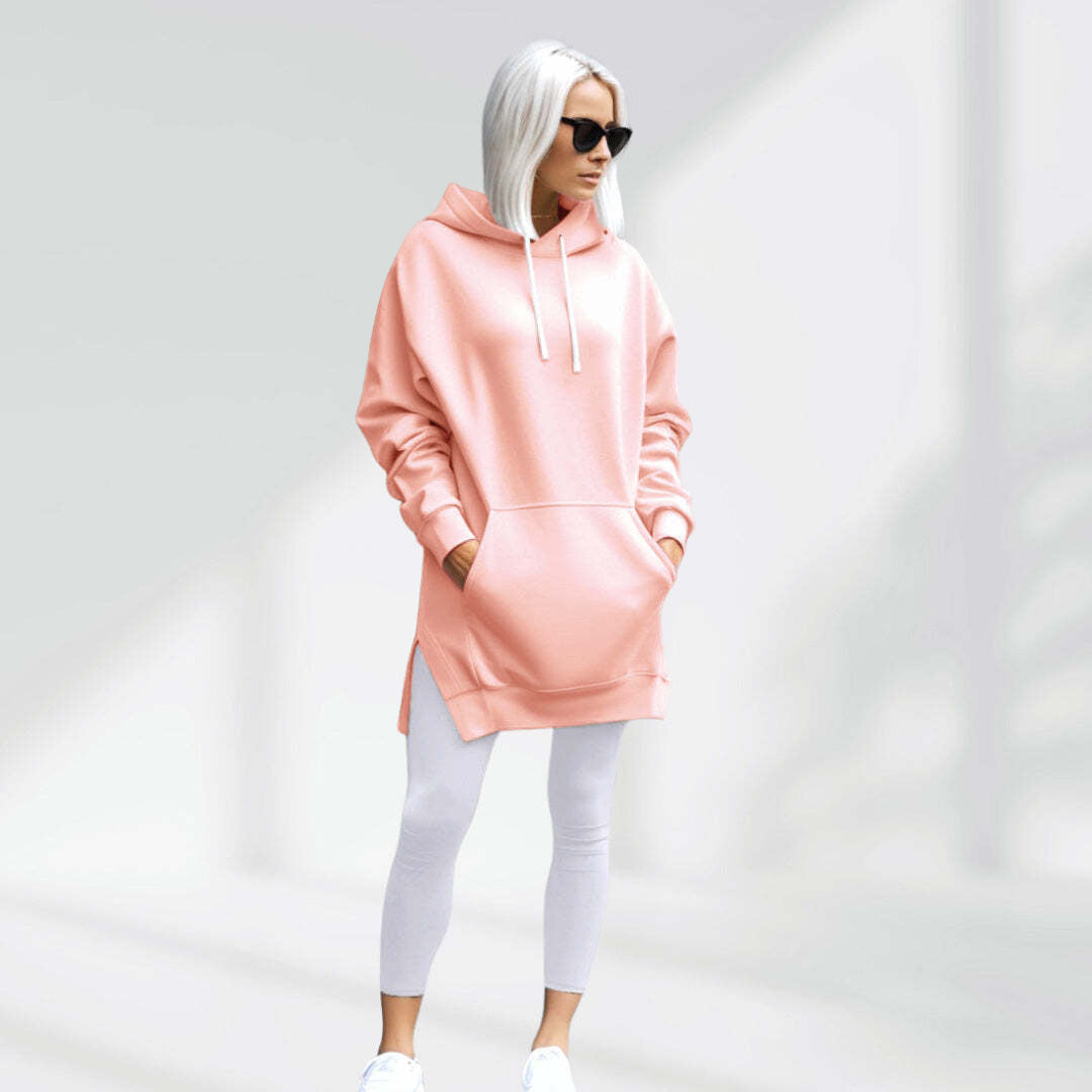 Oversize-Hoodie-Kleid