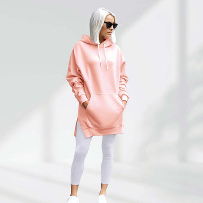 Oversize-Hoodie-Kleid