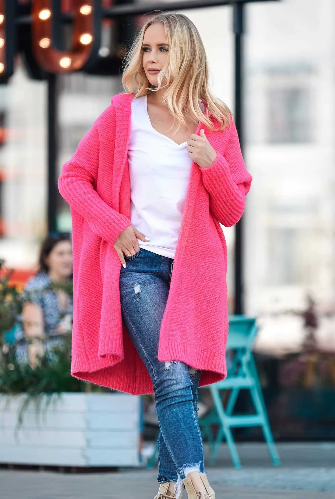 VALENTINA ROSSI LOCKERE STRICKJACKE