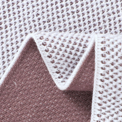 Weiche Strickdecke mit Hasenmotiv