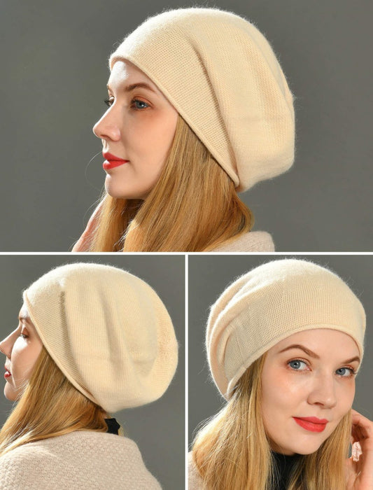 Gestrickte Casual Beanie-Mütze